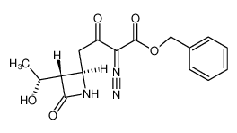 2-Diazo-4-[(2R,3S)-3-((R)-1-hydroxy-ethyl)-4-oxo-azetidin-2-yl]-3-oxo-butyric acid benzyl ester CAS:79975-82-9 manufacturer & supplier