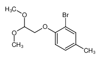 2-bromo-(2,2-dimethoxy-ethoxy)-4-methyl benzene CAS:799766-31-7 manufacturer & supplier