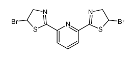 Pyridine, 2,6-bis(5-bromo-4,5-dihydro-2-thiazolyl)- CAS:799766-44-2 manufacturer & supplier