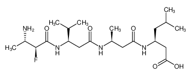 (S)-3-((S)-3-((R)-3-((2S,3S)-3-amino-2-fluorobutanamido)-4-methylpentanamido)butanamido)-5-methylhexanoic acid CAS:799766-47-5 manufacturer & supplier