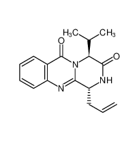 (1R,4S)-1-allyl-4-isopropyl-1,2-dihydro-6H-pyrazino[2,1-b]quinazoline-3,6(4H)-dione CAS:799783-16-7 manufacturer & supplier