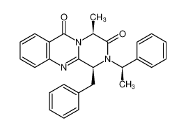 (1S,4S)-1-benzyl-4-methyl-2-((R)-1-phenylethyl)-1,2-dihydro-6H-pyrazino[2,1-b]quinazoline-3,6(4H)-dione CAS:799783-94-1 manufacturer & supplier