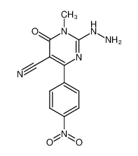 2-hydrazino-1-methyl-4-(4-nitrophenyl)-6-oxo-1,6-dihydropyrimidine-5-carbonitrile CAS:799796-30-8 manufacturer & supplier