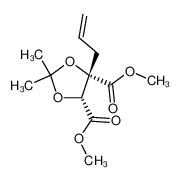 (4S,5R)-4-Allyl-2,2-dimethyl-[1,3]dioxolane-4,5-dicarboxylic acid dimethyl ester CAS:79980-58-8 manufacturer & supplier