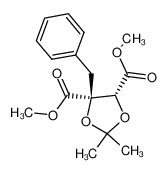 (4S,5R)-4-Benzyl-2,2-dimethyl-[1,3]dioxolane-4,5-dicarboxylic acid dimethyl ester CAS:79980-61-3 manufacturer & supplier