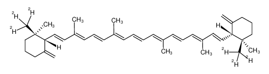 (1R,1'R,6S,6'S)-(16,16,16,16,',16',16'-2H6)-γ,γ-carotin CAS:79981-72-9 manufacturer & supplier