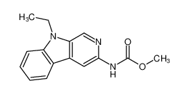 Carbamic acid, (9-ethyl-9H-pyrido[3,4-b]indol-3-yl)-, methyl ester CAS:799821-71-9 manufacturer & supplier