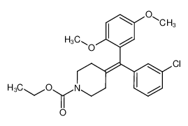 ethyl 4-((3-chlorophenyl)(2,5-dimethoxyphenyl)methylene)piperidine-1-carboxylate CAS:799828-34-5 manufacturer & supplier