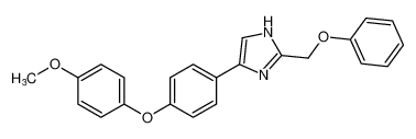 1H-Imidazole, 4-[4-(4-methoxyphenoxy)phenyl]-2-(phenoxymethyl)- CAS:799841-76-2 manufacturer & supplier