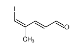 (2E,4Z)-5-Iodo-4-methyl-penta-2,4-dienal CAS:799852-92-9 manufacturer & supplier