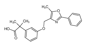 α,α-dimethyl-3-[(5-methyl-2-phenyl-4-oxazolyl)methoxy]benzeneacetic acid CAS:799855-27-9 manufacturer & supplier