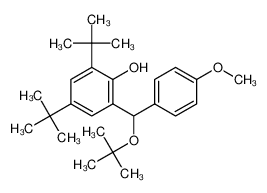 2,4-ditert-butyl-6-[(4-methoxyphenyl)-[(2-methylpropan-2-yl)oxy]methyl]phenol CAS:79994-44-8 manufacturer & supplier