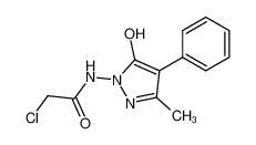 1-chloroacetylamino-3-methyl-4-phenylpyrazolin-5-one CAS:79994-61-9 manufacturer & supplier