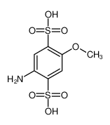 sodium,5-amino-2-methoxy-4-sulfobenzenesulfonate CAS:83763-33-1 manufacturer & supplier