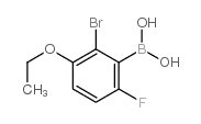 (2-Bromo-3-ethoxy-6-fluorophenyl)boronic acid CAS:849052-19-3 manufacturer & supplier