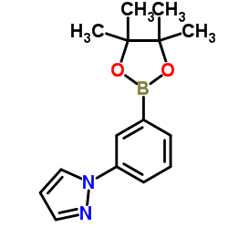 1-[3-(4,4,5,5-tetramethyl-1,3,2-dioxaborolan-2-yl)phenyl]pyrazole CAS:852227-94-2 manufacturer & supplier