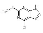 4-chloro-6-methylsulfanyl-1H-pyrazolo[3,4-d]pyrimidine CAS:85426-79-5 manufacturer & supplier