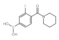 (3-Fluoro-4-(piperidine-1-carbonyl)phenyl)boronic acid CAS:874289-10-8 manufacturer & supplier