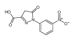 1-(3-nitrophenyl)-5-oxo-4H-pyrazole-3-carboxylic acid CAS:89-27-0 manufacturer & supplier