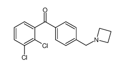 [4-(azetidin-1-ylmethyl)phenyl]-(2,3-dichlorophenyl)methanone CAS:898756-94-0 manufacturer & supplier