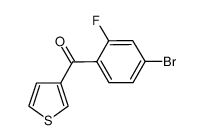 (4-bromo-2-fluorophenyl)-thiophen-3-ylmethanone CAS:898771-38-5 manufacturer & supplier