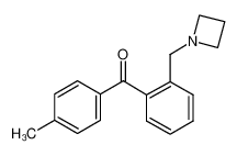 [2-(azetidin-1-ylmethyl)phenyl]-(4-methylphenyl)methanone CAS:898775-51-4 manufacturer & supplier