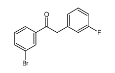 1-(3-bromophenyl)-2-(3-fluorophenyl)ethanone CAS:898784-69-5 manufacturer & supplier