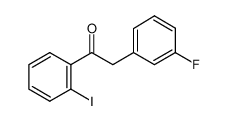 2-(3-fluorophenyl)-1-(2-iodophenyl)ethanone CAS:898784-77-5 manufacturer & supplier