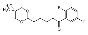 1-(2,5-difluorophenyl)-5-(5,5-dimethyl-1,3-dioxan-2-yl)pentan-1-one CAS:898786-90-8 manufacturer & supplier