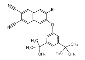 6-bromo-7-[(3,5-di-tert-butyl)phenoxy]-2,3-dicyanonaphthalene CAS:899419-72-8 manufacturer & supplier