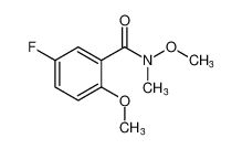 Benzamide, 5-fluoro-N,2-dimethoxy-N-methyl- CAS:899425-04-8 manufacturer & supplier