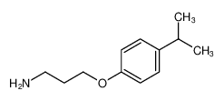 1-Propanamine, 3-[4-(1-methylethyl)phenoxy]- CAS:899425-16-2 manufacturer & supplier