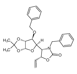 (4R,5R)-3-Benzyl-4-((3aR,5R,6S,6aR)-6-benzyloxy-2,2-dimethyl-tetrahydro-furo[2,3-d][1,3]dioxol-5-yl)-5-vinyl-oxazolidin-2-one CAS:899431-71-1 manufacturer & supplier