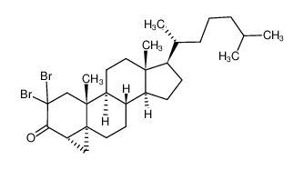 2,2-dibromo-4α,5-cyclopropano-5α-cholestan-3-one CAS:89948-61-8 manufacturer & supplier