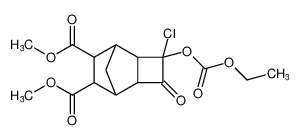 dimethyl 3-chloro-3-((ethoxycarbonyl)oxy)-4-oxotricyclo[4.2.1.02,5]nonane-7,8-dicarboxylate CAS:89950-35-6 manufacturer & supplier