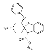 spiro(benzofuran-2(3H),1'-4'-methyl-2'-(phenylseleno)cyclohexane)-3-carboxylic acid methyl ester CAS:89955-28-2 manufacturer & supplier