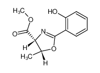 (4R,5R)-2-(2-hydroxyphenyl)-4-methoxycarbonyl-5-methyl-4,5-dihydro-oxazole CAS:89965-53-7 manufacturer & supplier