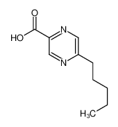 5-pentylpyrazine-2-carboxylic acid CAS:89967-35-1 manufacturer & supplier