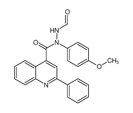 N'-formyl-N-(4-methoxyphenyl)-2-phenylquinoline-4-carbohydrazide CAS:89967-77-1 manufacturer & supplier