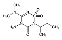 4-amino-2-(sec-butyl)-5-(dimethylamino)-2H-1,2,4,6-thiatriazin-3(4H)-one 1,1-dioxide CAS:89968-46-7 manufacturer & supplier