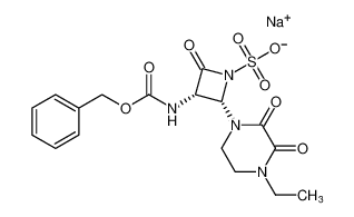 sodium (2S,3S)-3-(((benzyloxy)carbonyl)amino)-2-(4-ethyl-2,3-dioxopiperazin-1-yl)-4-oxoazetidine-1-sulfonate CAS:89971-63-1 manufacturer & supplier