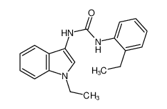 1-(1-ethyl-1H-indol-3-yl)-3-(2-ethylphenyl)urea CAS:899753-82-3 manufacturer & supplier