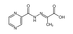 2-(pyrazine-2-carbonylhydrazono)-propionic acid CAS:89977-72-0 manufacturer & supplier