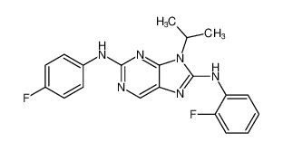 N8-(2-fluorophenyl)-N2-(4-fluorophenyl)-9-isopropyl-9H-purine-2,8-diamine CAS:899801-55-9 manufacturer & supplier