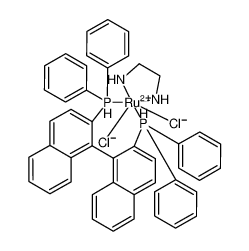 Ruthenium, [[1,1'-binaphthalene]-2,2'-diylbis[diphenylphosphine-κP]]dichloro(1,2-ethanediamine-κN,κN')-, (OC-6-13)- CAS:899821-59-1 manufacturer & supplier