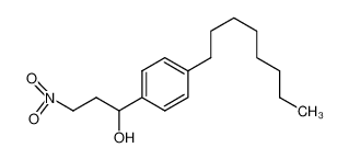 3-nitro-1-(4-octylphenyl)propan-1-ol CAS:899822-98-1 manufacturer & supplier