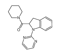 2-[(1-piperidinyl)carbonyl]-1-(2-pyrimidinyl)indoline CAS:899823-63-3 manufacturer & supplier