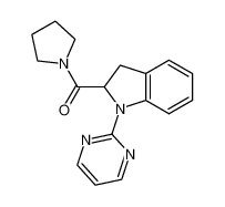 1-(2-pyrimidinyl)-2-(1-pyrrolidinylcarbonyl)indoline CAS:899824-31-8 manufacturer & supplier