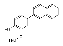 2-methoxy-4-naphthalen-2-ylphenol CAS:899827-13-5 manufacturer & supplier