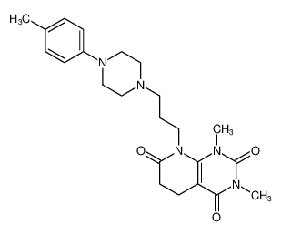 1,3-dimethyl-8-(3-(4-(p-tolyl)piperazin-1-yl)propyl)-5,8-dihydropyrido[2,3-d]pyrimidine-2,4,7(1H,3H,6H)-trione CAS:89988-85-2 manufacturer & supplier